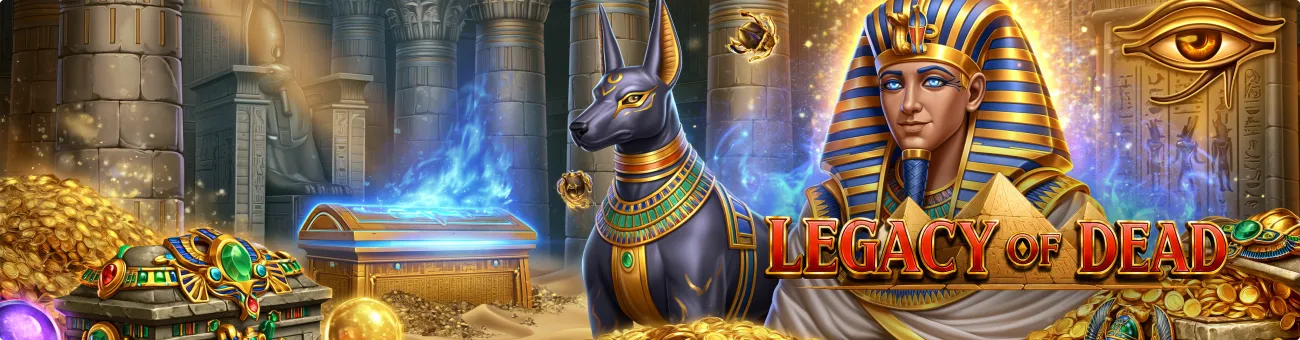 Legacy of Dead Legacy of dead slot Banner 3